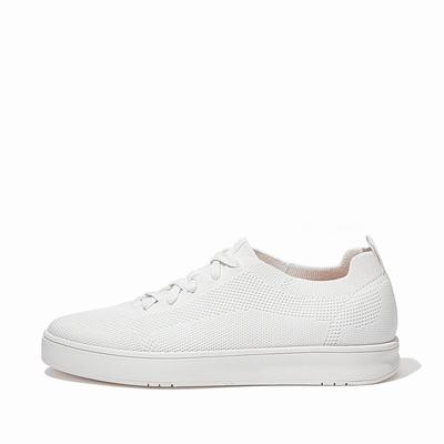 Fitflop Men's RALLY X Airyknit Sneakers - White, CT5291730